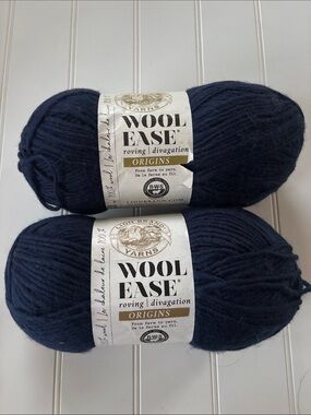 Wool Ease Roving Origins 100% Wool Yarn New
